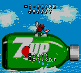 Cool Spot title screen for Sega Game Gear